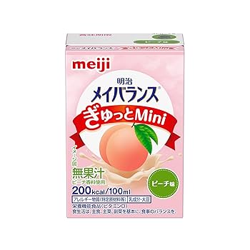 メイバランスミニ「パール様」 Amazon.co.jp: メイバランス ぎゅっとミニ ピーチ味 100ml×24本